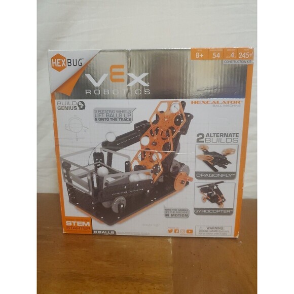 Hexbug Stem 406-4206 VEX Robotics Hexcalator Ball Machine-Dragonfly Gyrocopt Com - Picture 1 of 5